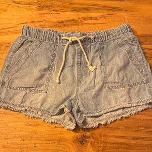 BCBGeneration Light Blue Jean Shorts